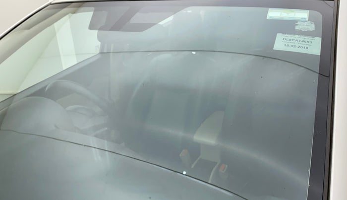 2018 Maruti Ciaz DELTA DIESEL 1.3, Diesel, Manual, 74,648 km, Front windshield - Minor spot on windshield