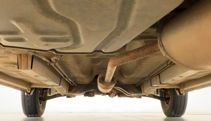 2012 Maruti Wagon R 1.0 LXI, Petrol, Manual, 50,317 km, Rear Underbody