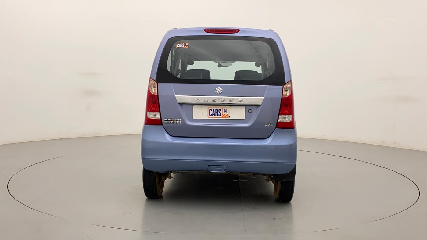 2012 Maruti Wagon R 1.0 LXI, Petrol, Manual, 50,317 km, Back/Rear