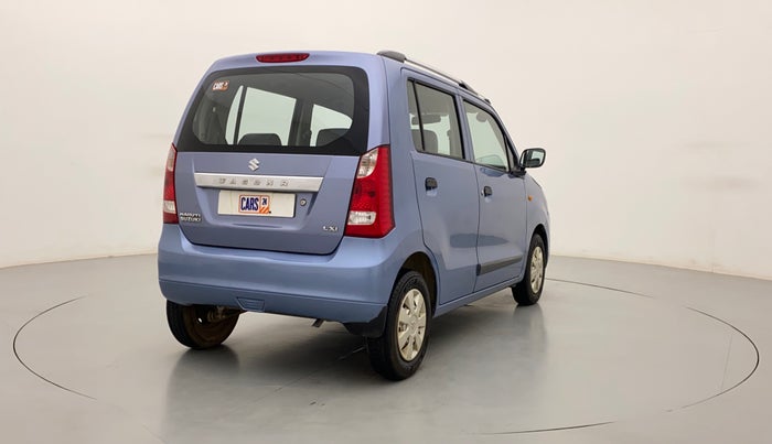 2012 Maruti Wagon R 1.0 LXI, Petrol, Manual, 50,317 km, Right Back Diagonal