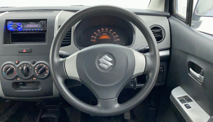 2012 Maruti Wagon R 1.0 LXI, Petrol, Manual, 50,317 km, Steering Wheel Close Up