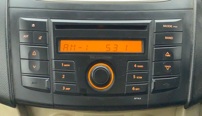 2012 Maruti Swift Dzire VXI, Petrol, Manual, 27,758 km, Infotainment System