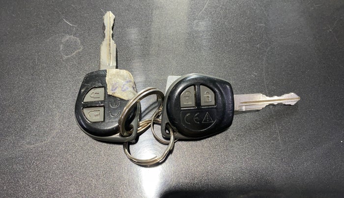 2019 Maruti Vitara Brezza ZDI AMT, Diesel, Automatic, 57,039 km, Key Close Up