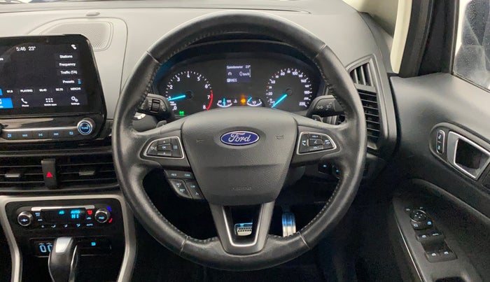 2018 Ford Ecosport TITANIUM 1.5L PETROL AT, Petrol, Automatic, 65,694 km, Steering Wheel Close Up