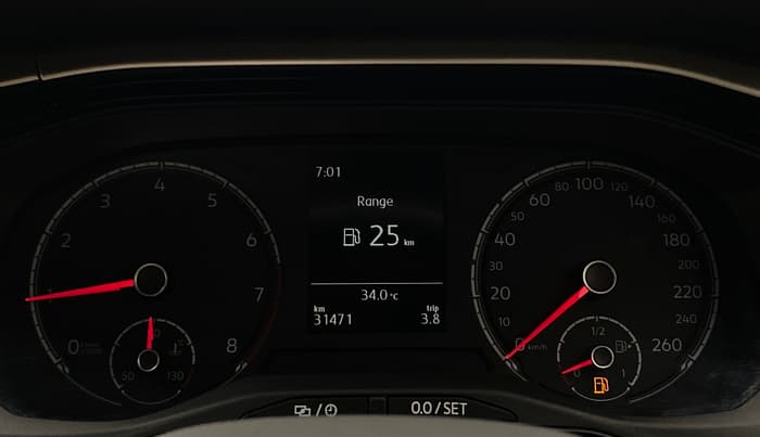 2022 Volkswagen VIRTUS HIGHLINE TSI 1.0 MT, Petrol, Manual, 31,468 km, Odometer Image