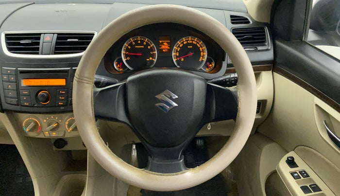 2012 Maruti Swift Dzire VXI, Petrol, Manual, 29,636 km, Steering Wheel Close Up