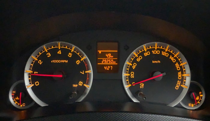 2012 Maruti Swift Dzire VXI, Petrol, Manual, 29,636 km, Odometer Image