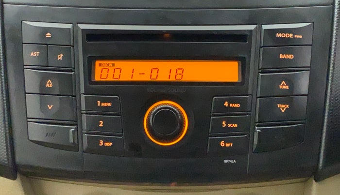 2012 Maruti Swift Dzire VXI, Petrol, Manual, 29,636 km, Infotainment System