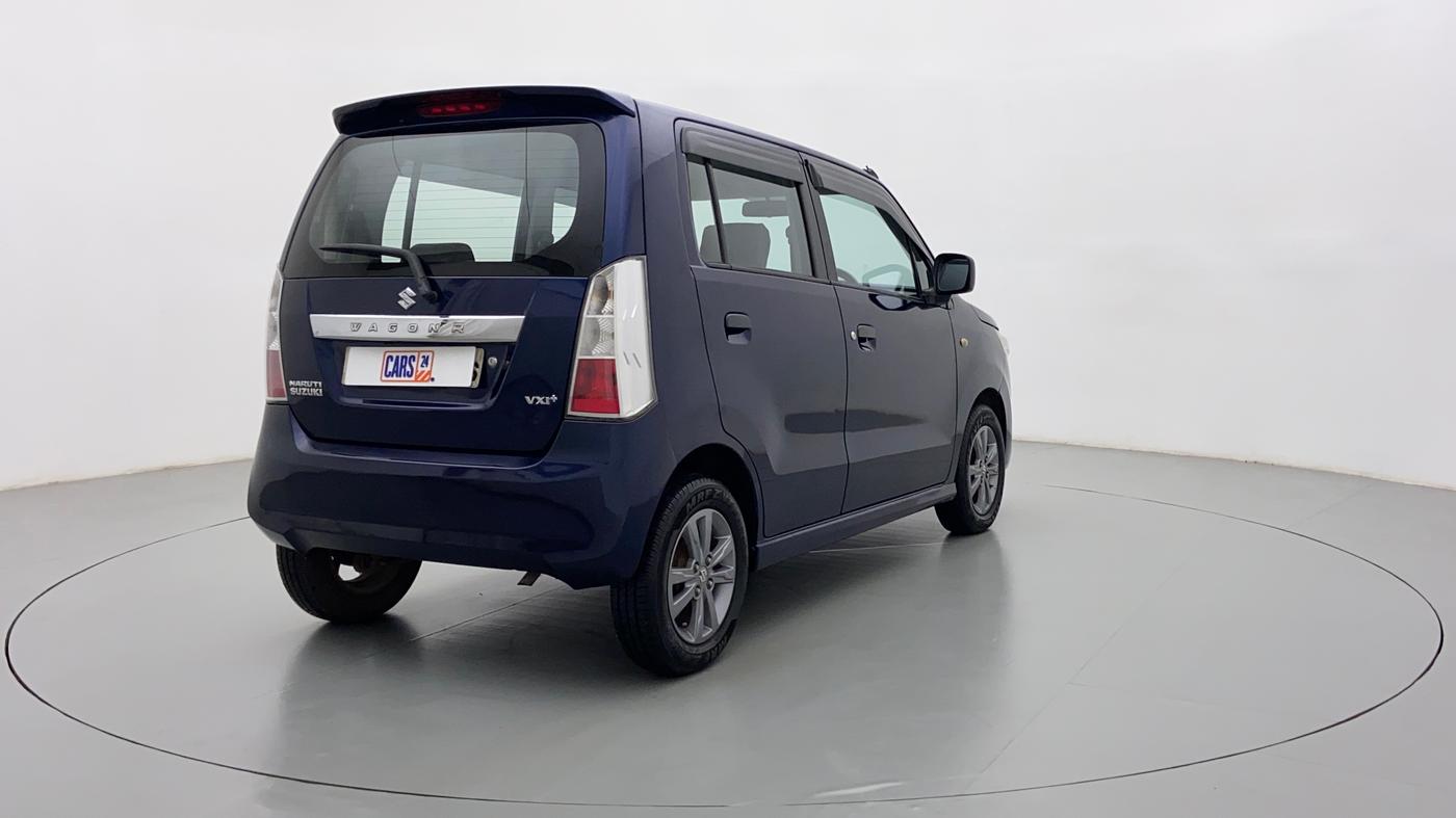 2017 Maruti Wagon R 1.0 VXI PLUS, Petrol, Manual, 37,469 km, Right Back Diagonal