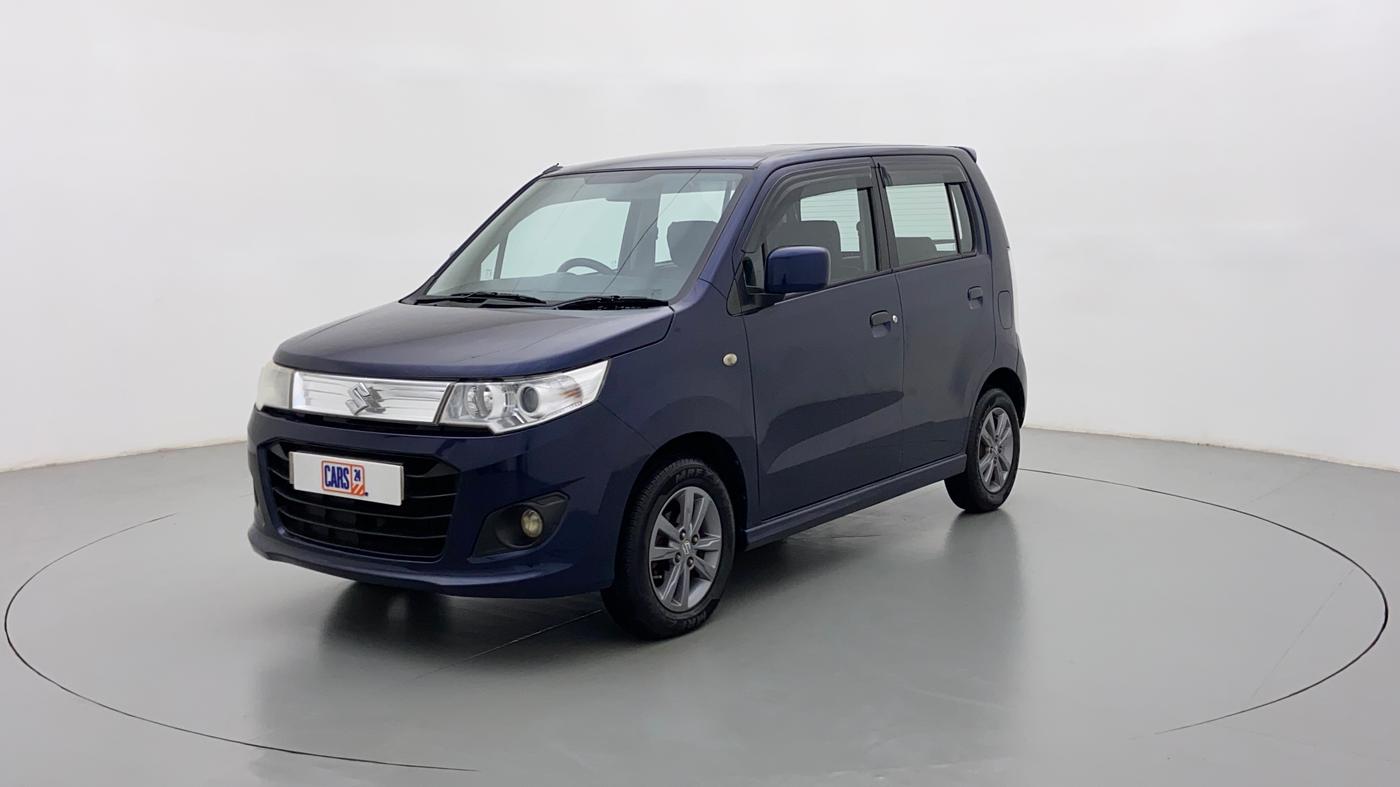 2017 Maruti Wagon R 1.0 VXI PLUS, Petrol, Manual, 37,469 km, Left Front Diagonal