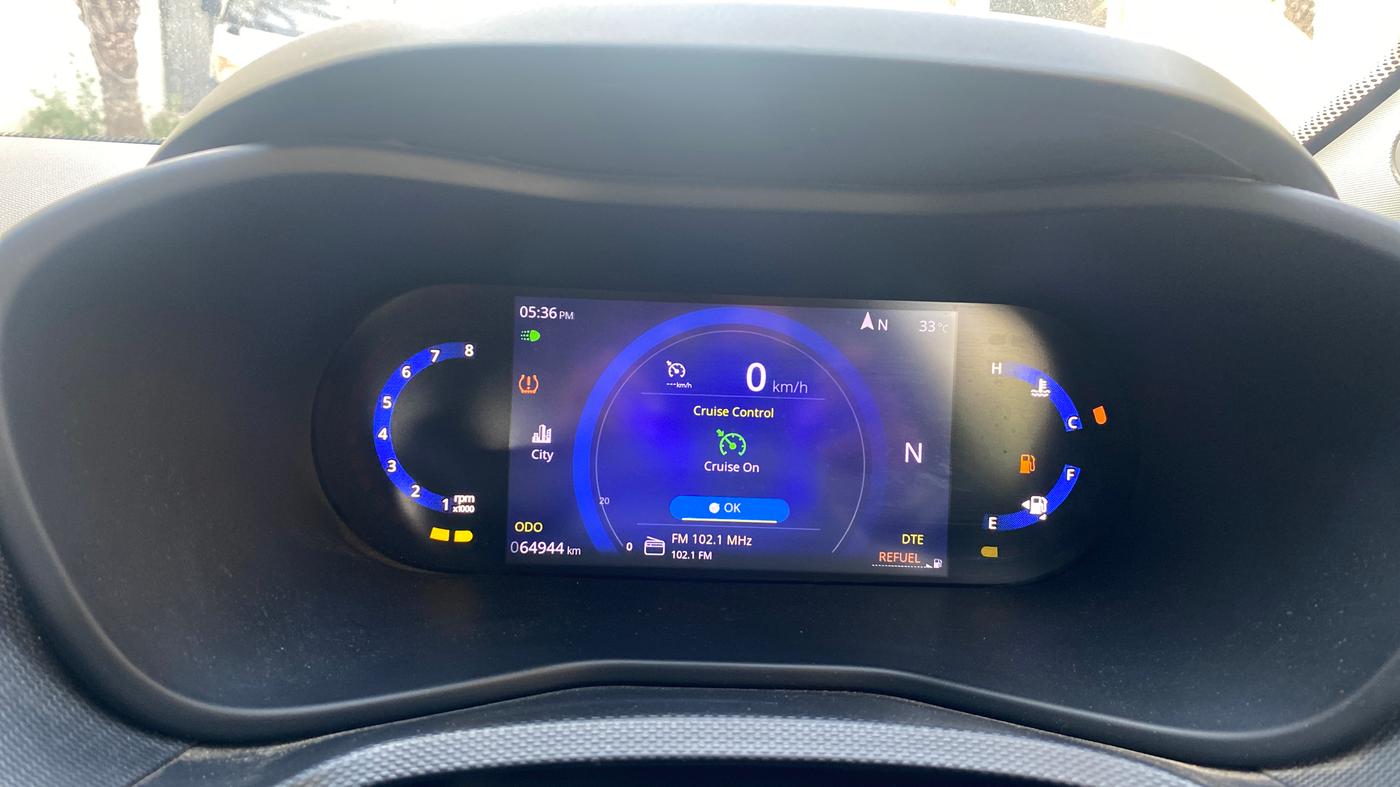 2024 Tata NEXON CREATIVE PLUS 1.2 REVOTRON 6 AMT, Petrol, Automatic, 64,944 km, Odometer Image