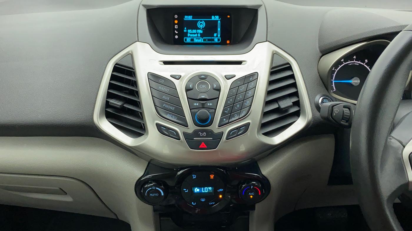 2015 Ford Ecosport TITANIUM 1.5L PETROL AT, Petrol, Automatic, 28,455 km, Air Conditioner