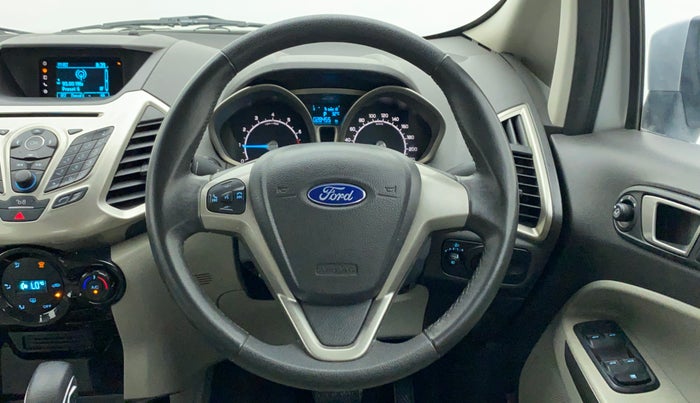 2015 Ford Ecosport TITANIUM 1.5L PETROL AT, Petrol, Automatic, 28,455 km, Steering Wheel Close Up