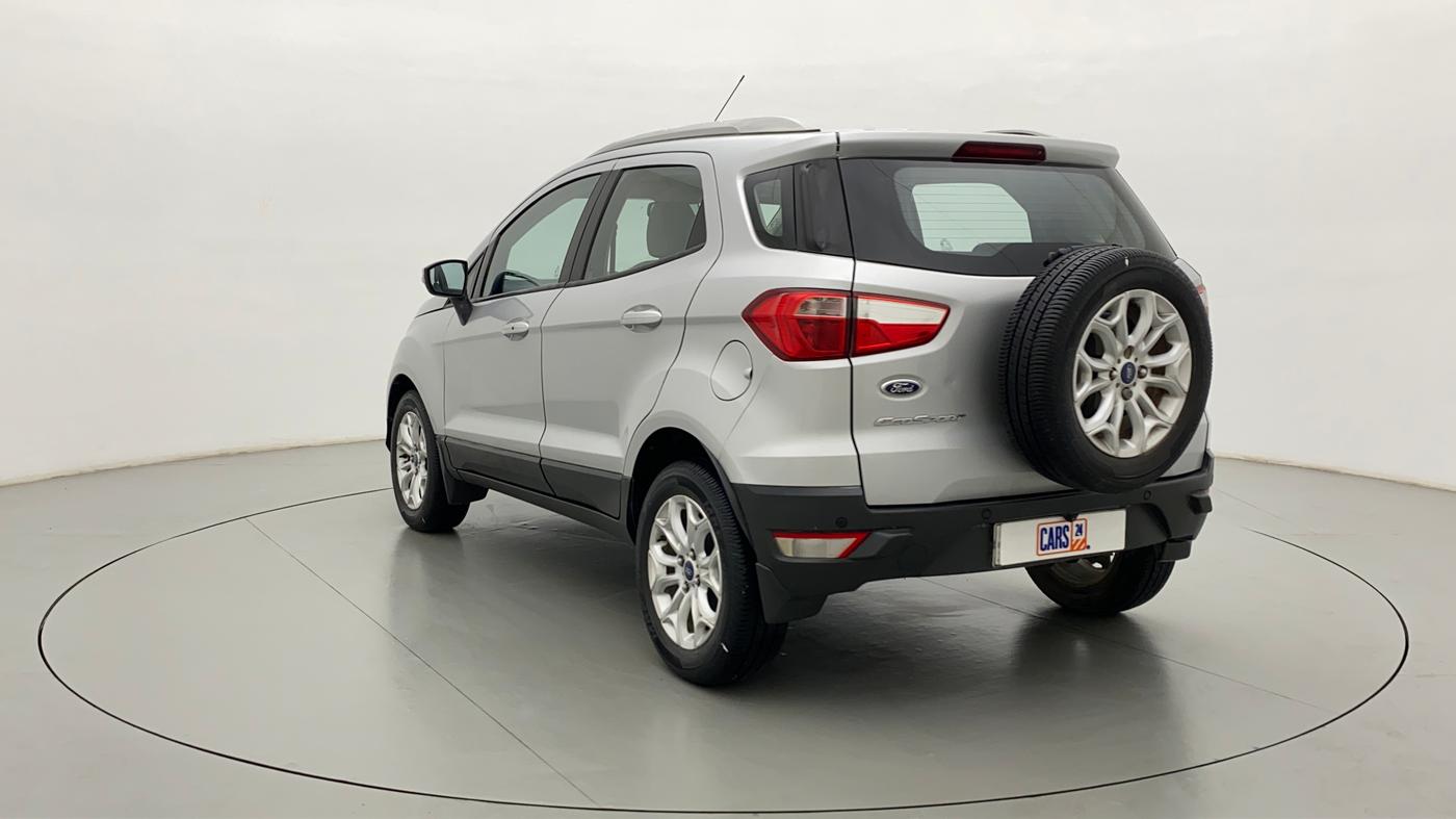 2015 Ford Ecosport TITANIUM 1.5L PETROL AT, Petrol, Automatic, 28,455 km, Left Back Diagonal
