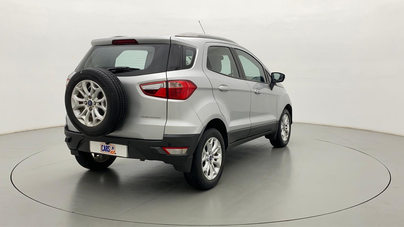 2015 Ford Ecosport TITANIUM 1.5L PETROL AT, Petrol, Automatic, 28,455 km, Right Back Diagonal