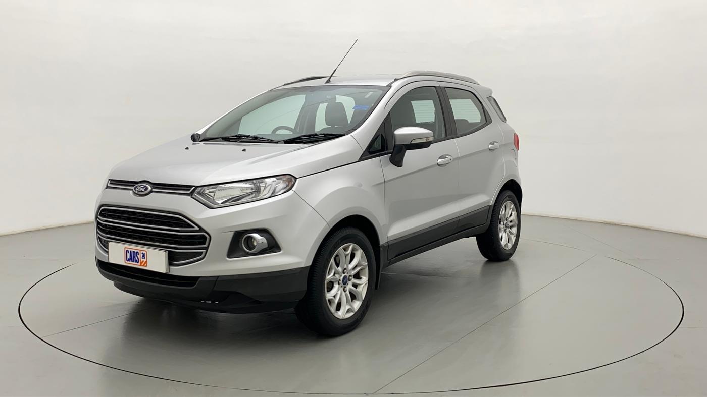 2015 Ford Ecosport TITANIUM 1.5L PETROL AT, Petrol, Automatic, 28,455 km, Left Front Diagonal