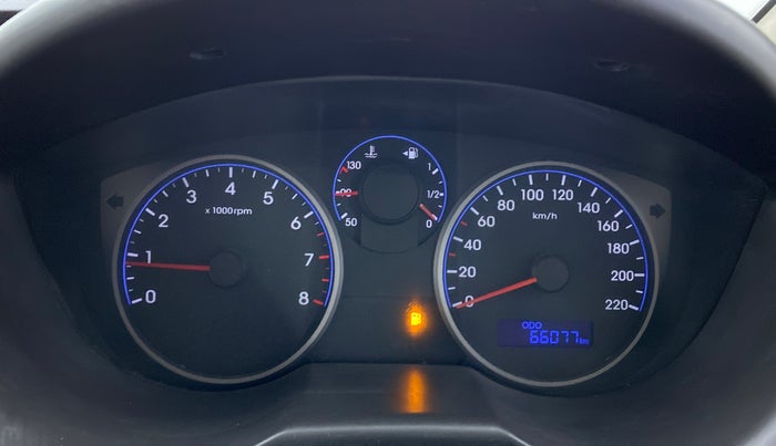 2012 Hyundai i20 MAGNA O 1.2, Petrol, Manual, 66,222 km, Odometer Image