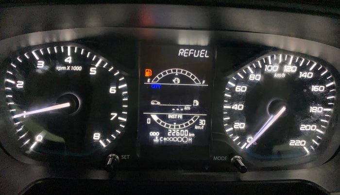 2022 Tata PUNCH PURE MT, Petrol, Manual, 22,591 km, Odometer Image