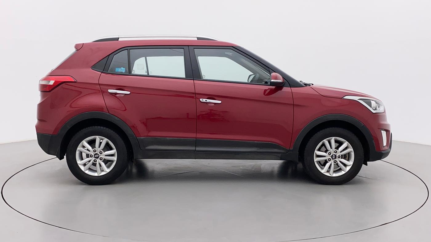2017 Hyundai Creta SX PLUS 1.6 PETROL, Petrol, Manual, 80,736 km, Right Side View