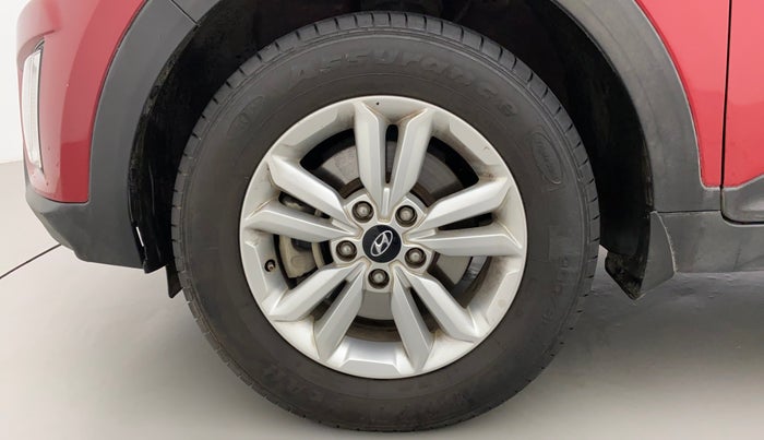 2017 Hyundai Creta SX PLUS 1.6 PETROL, Petrol, Manual, 80,736 km, Left Front Wheel