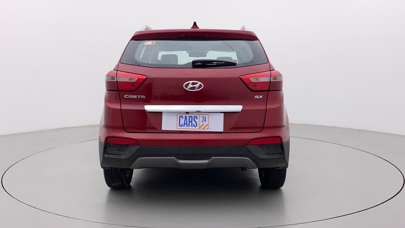 2017 Hyundai Creta SX PLUS 1.6 PETROL, Petrol, Manual, 80,736 km, Back/Rear
