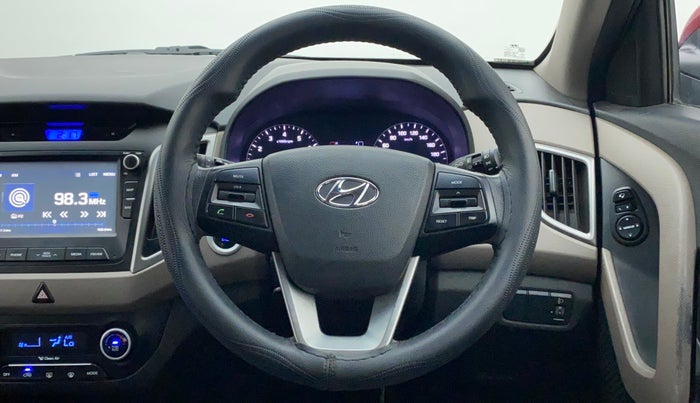 2017 Hyundai Creta SX PLUS 1.6 PETROL, Petrol, Manual, 80,736 km, Steering Wheel Close Up