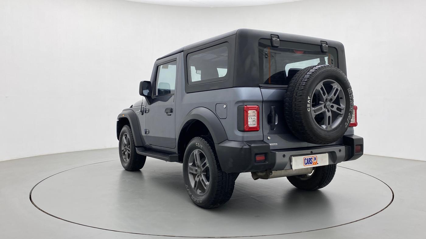 2021 Mahindra Thar LX PETROL HT 4WD AT, Petrol, Automatic, 9,473 km, Left Back Diagonal