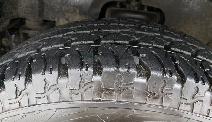 2021 Mahindra Thar LX PETROL HT 4WD AT, Petrol, Automatic, 9,473 km, Left Front Tyre Tread