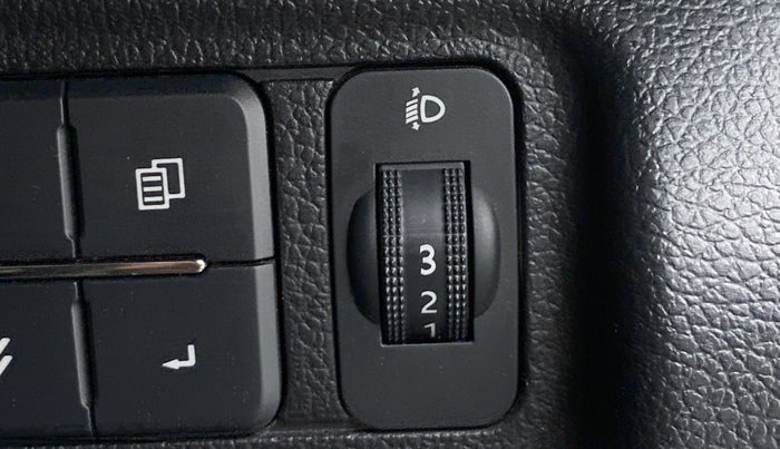 2021 Mahindra Thar LX PETROL HT 4WD AT, Petrol, Automatic, 9,473 km, Dashboard - Headlight height adjustment not working
