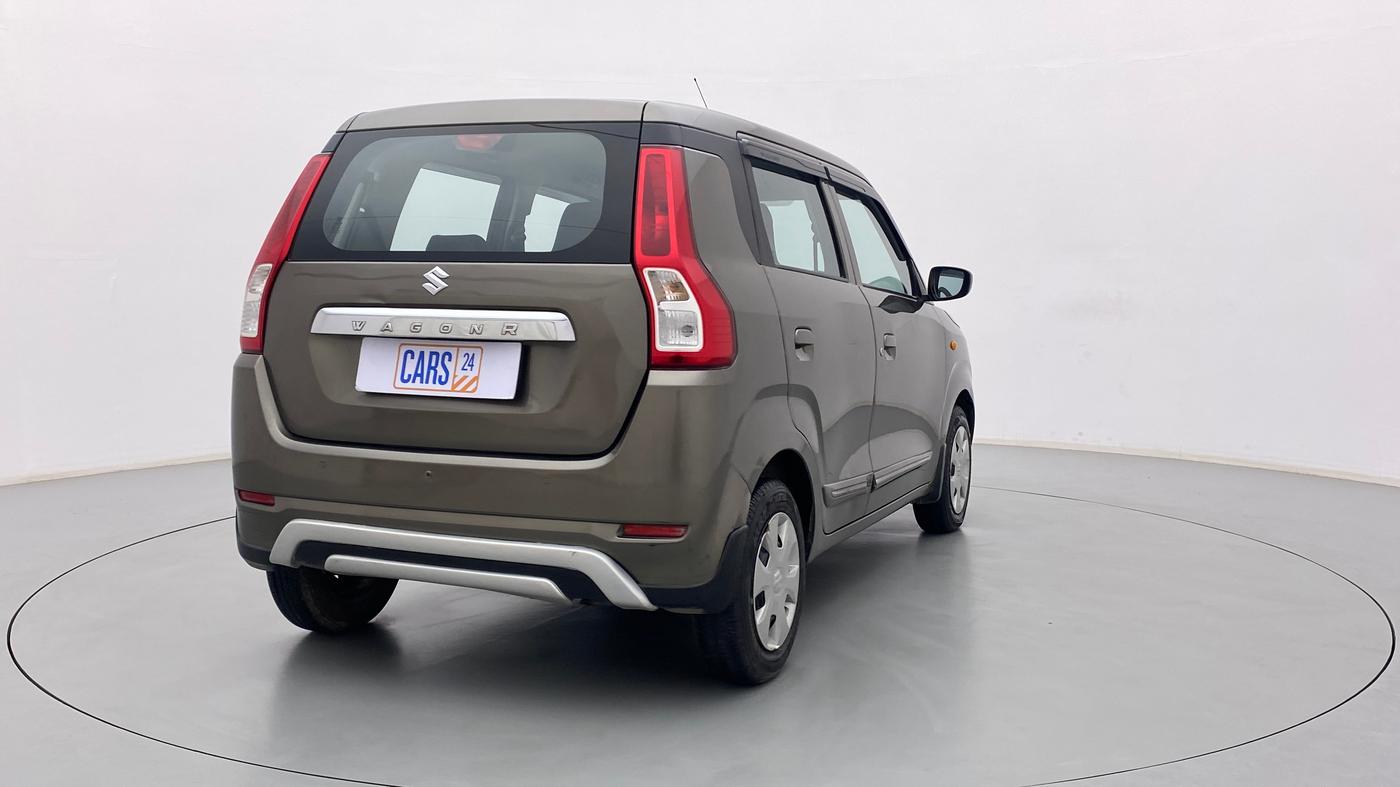 2019 Maruti New Wagon-R VXI (O) 1.0 AMT , Petrol, Automatic, 17,703 km, Right Back Diagonal