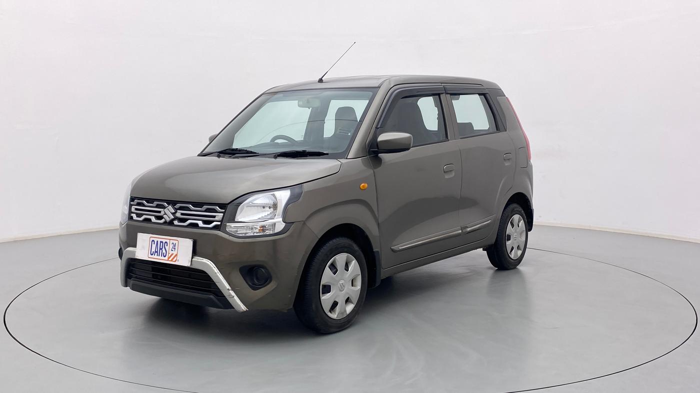 2019 Maruti New Wagon-R VXI (O) 1.0 AMT , Petrol, Automatic, 17,703 km, Left Front Diagonal