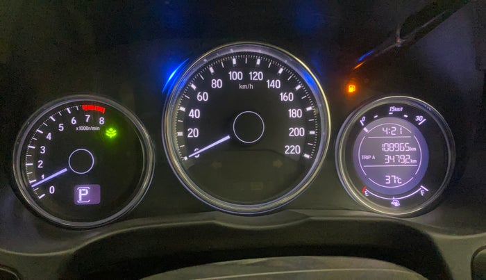 2019 Honda City 1.5L I-VTEC ZX CVT, Petrol, Automatic, 1,08,942 km, Odometer Image
