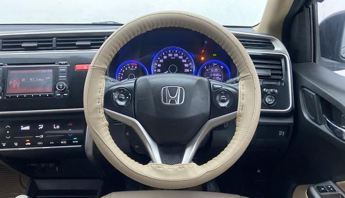 2015 Honda City V MT PETROL, Petrol, Manual, 80,094 km, Steering Wheel Close Up