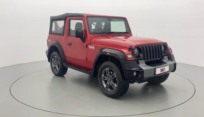 2021 Mahindra Thar LX  P 4WD AT CONVERTIBLE, Petrol, Automatic, 18,357 km, Right Front Diagonal