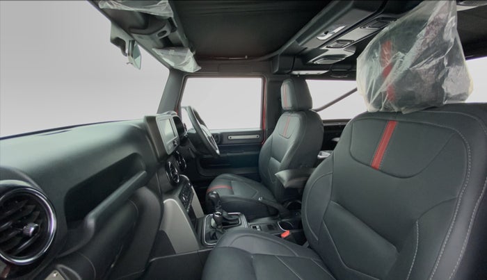 2021 Mahindra Thar LX  P 4WD AT CONVERTIBLE, Petrol, Automatic, 18,357 km, Right Side Front Door Cabin