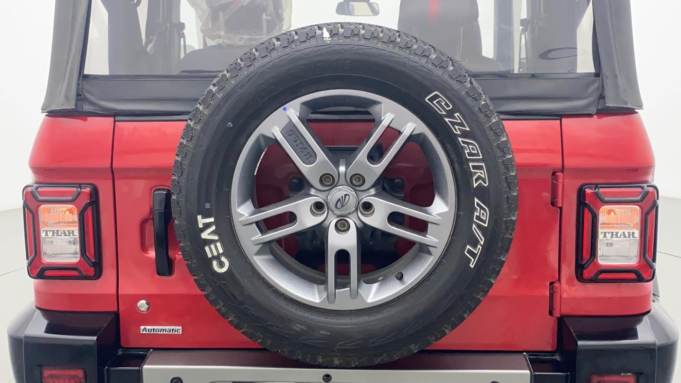 2021 Mahindra Thar LX  P 4WD AT CONVERTIBLE, Petrol, Automatic, 18,357 km, Spare Tyre