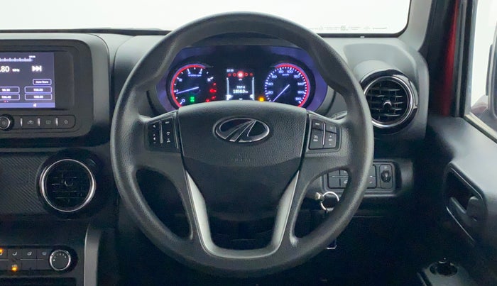 2021 Mahindra Thar LX  P 4WD AT CONVERTIBLE, Petrol, Automatic, 18,357 km, Steering Wheel Close Up