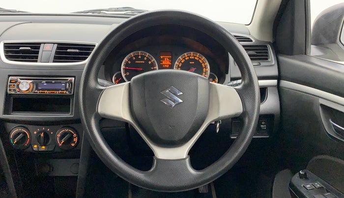 2013 Maruti Swift VXI, Petrol, Manual, 92,239 km, Steering Wheel Close Up