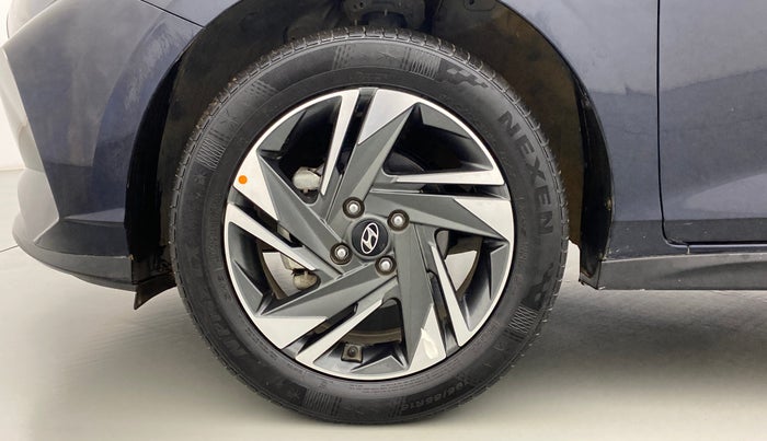 2020 Hyundai NEW I20 ASTA (O) 1.0 TURBO GDI DCT, Petrol, Automatic, 14,378 km, Left Front Wheel
