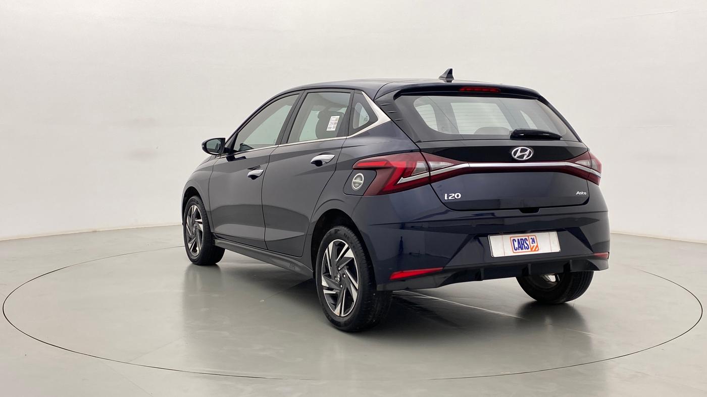 2020 Hyundai NEW I20 ASTA (O) 1.0 TURBO GDI DCT, Petrol, Automatic, 14,378 km, Left Back Diagonal