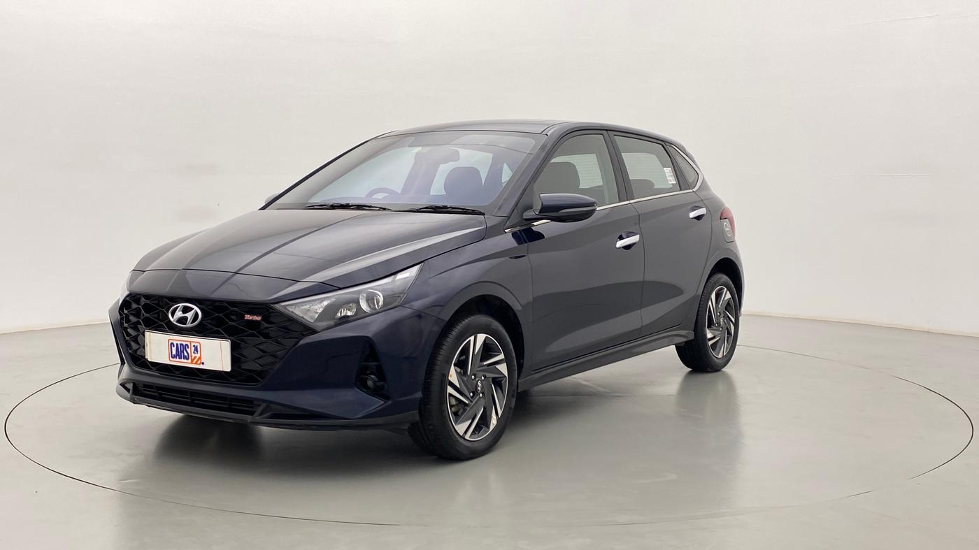 2020 Hyundai NEW I20 ASTA (O) 1.0 TURBO GDI DCT, Petrol, Automatic, 14,378 km, Left Front Diagonal