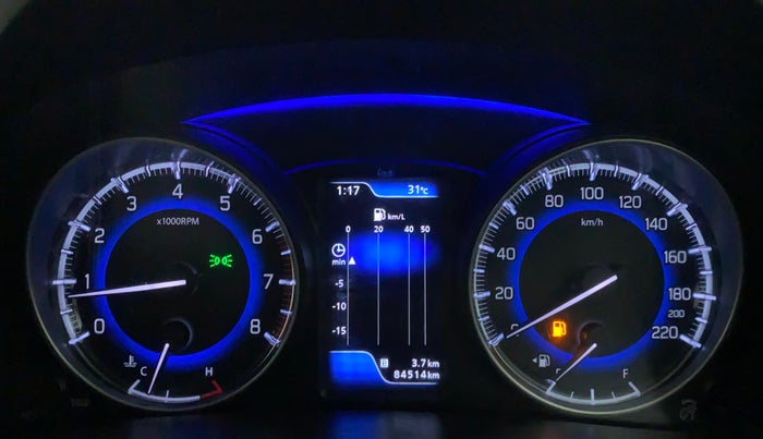 2017 Maruti Baleno ZETA PETROL 1.2, Petrol, Manual, 84,514 km, Odometer Image