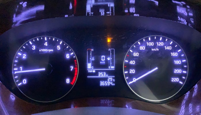 2015 Hyundai Elite i20 SPORTZ 1.2, Petrol, Manual, 36,594 km, Odometer Image
