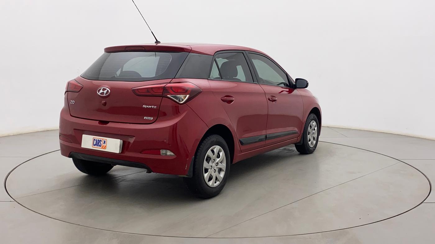 2015 Hyundai Elite i20 SPORTZ 1.2, Petrol, Manual, 40,060 km, Right Back Diagonal