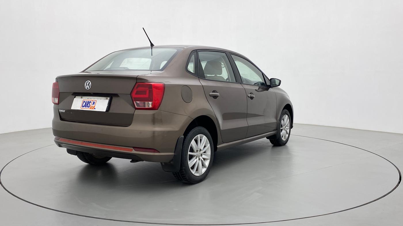 2016 Volkswagen Ameo HIGHLINE 1.2, Petrol, Manual, 56,952 km, Right Back Diagonal