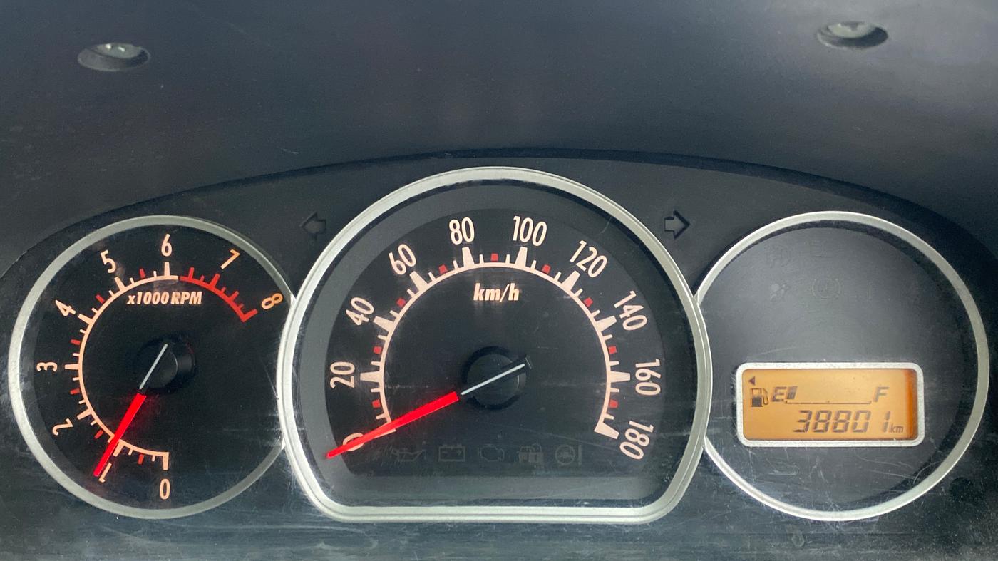2014 Maruti Alto K10 VXI P, Petrol, Manual, 39,097 km, Odometer Image