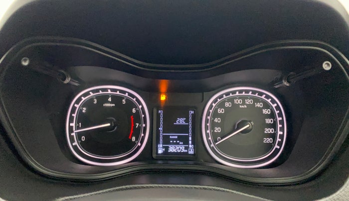 2020 Maruti Vitara Brezza ZXI PLUS, Petrol, Manual, 38,208 km, Odometer Image
