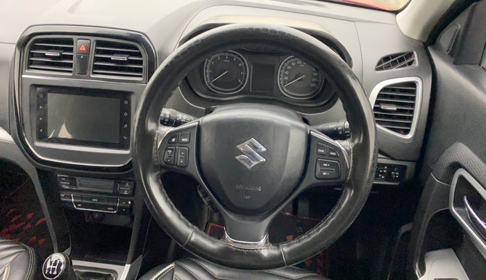 2020 Maruti Vitara Brezza ZXI PLUS, Petrol, Manual, 38,208 km, Steering Wheel Close Up