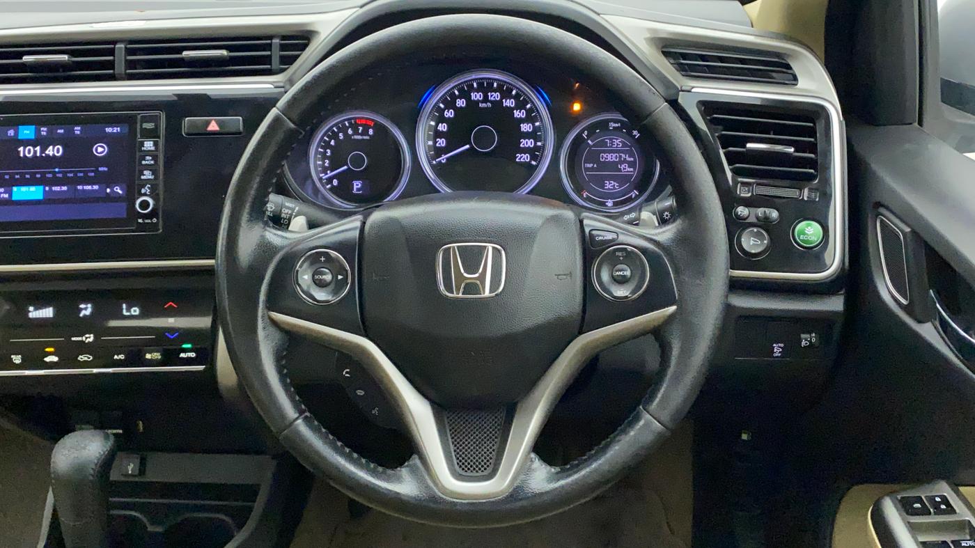 2017 Honda City 1.5L I-VTEC VX CVT, Petrol, Automatic, 98,328 km, Steering Wheel Close Up