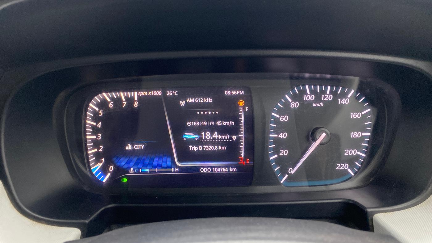 2022 Tata PUNCH CREATIVE  MT, Petrol, Manual, 1,04,764 km, Odometer Image